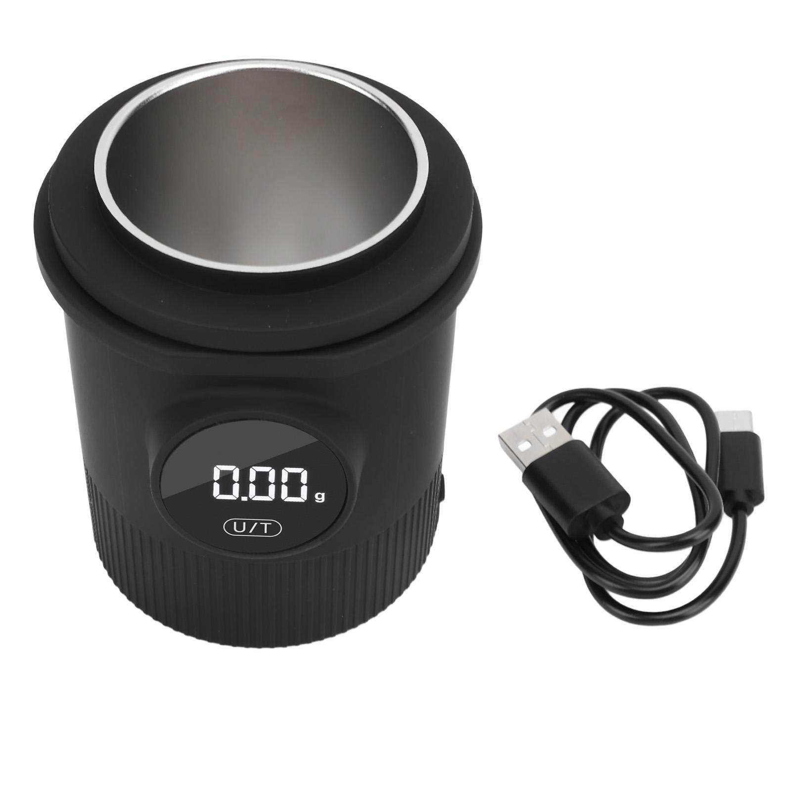 Чашка для взвешивания кофейного порошка Высокоточная электронная чашка для дозирования порошка Весы для кофейного порошка